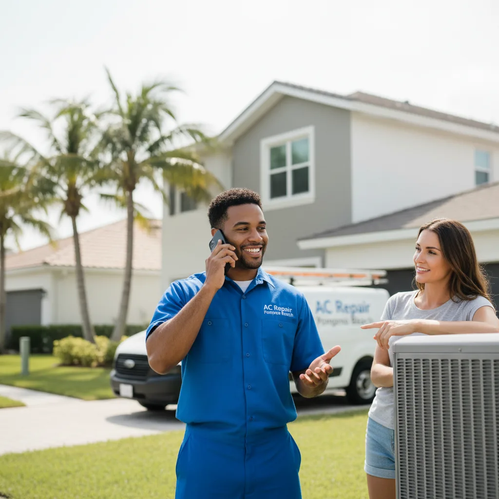 AC Repair Pompano Beach customer support in New Rockford